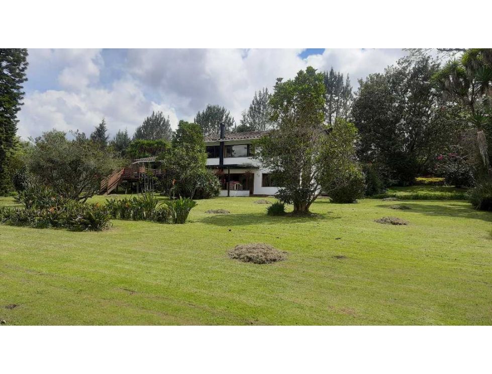 Casa campestre en venta, sector Fizebad,Gran Lote independiente