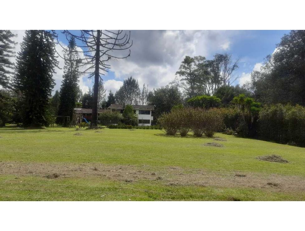 Casa campestre en venta, sector Fizebad,Gran Lote independiente